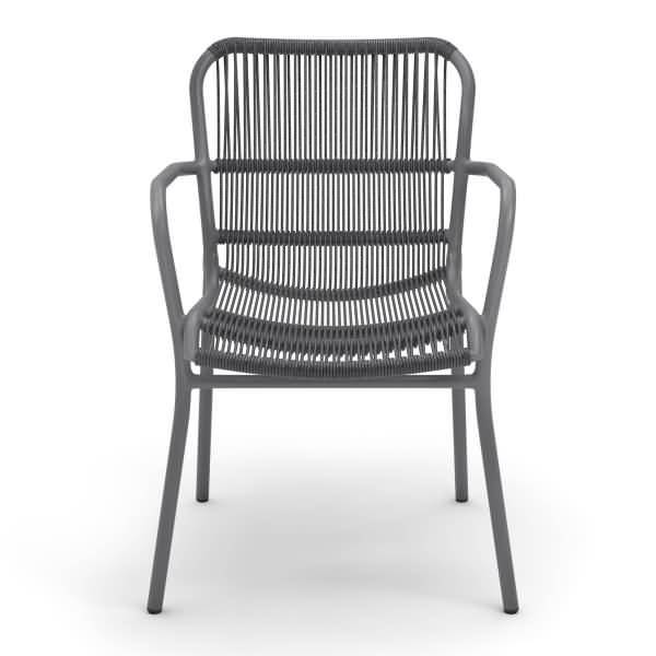 Stapelstuhl Ives 552433 anthrazit 2 Stück