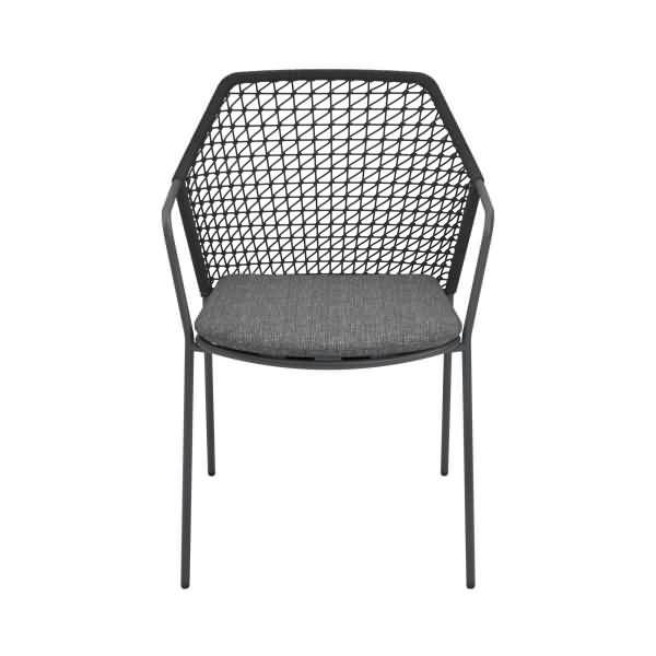 Stapelstuhl Burano 556431 anthrazit 4 Stück