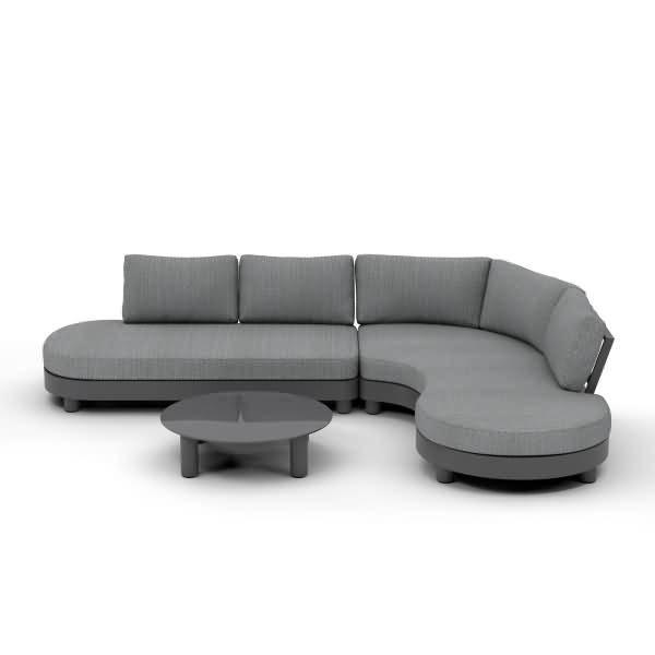 Lounge Set Salerno 586431 anthrazit