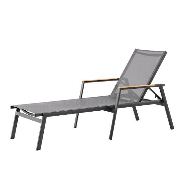 Sonnenliege Paros 588431 anthrazit