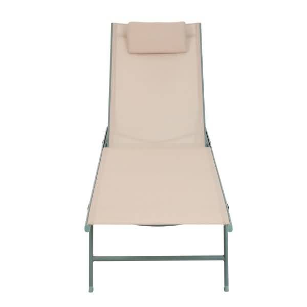 Sonnenliege Travis 88351 grün 2 Stück