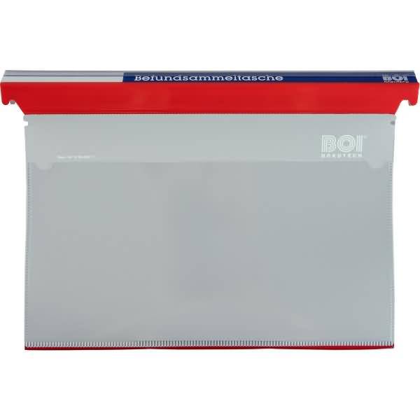 BOI-Befundmappe 9108-00317 Bügel 2 Deckel rot