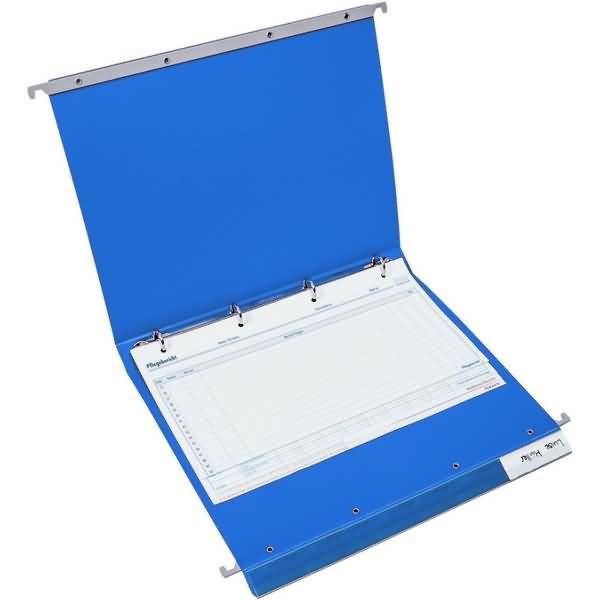 Hängemappe economy 9109-00001-B A4 4R blau
