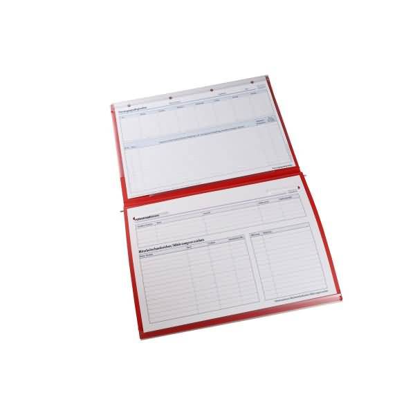 Planettentasche 9208-00310 2 Deckel rot