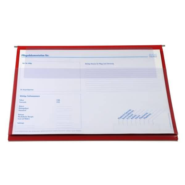 Planettentasche 9208-00310 2 Deckel rot