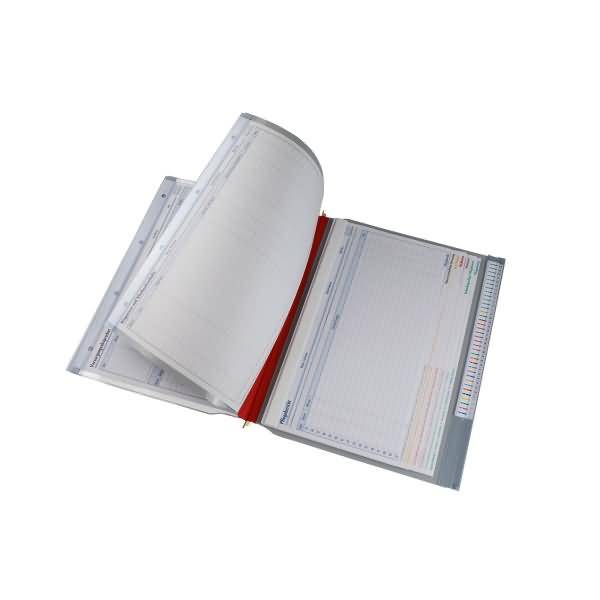 Planettentasche 9208-00422 3Deckel rot