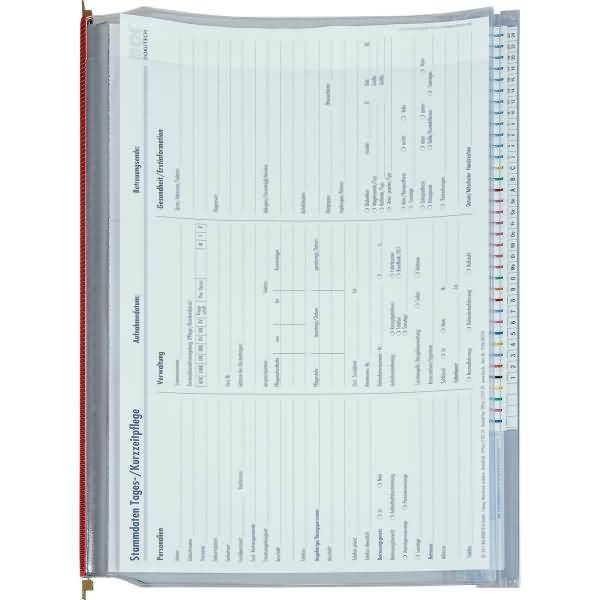 Planettentasche 9208-00541 2 Deckel rot