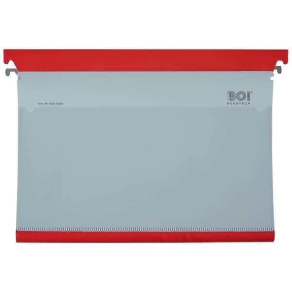 BOI-Befundmappe 9208-00863 Schlauch 2 Deckel rot