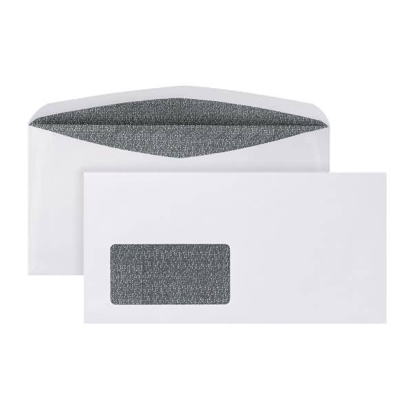 Briefumschlag velox 02526852 C6/5 mit Fenster nassklebend weiß 1000 Stück