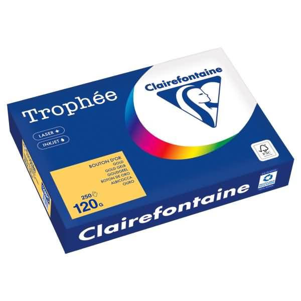 Kopierpapier 1206PC A4 120g goldgelb 250 Blatt