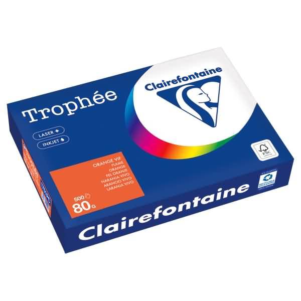 Kopierpapier 1761PC A4 80g orange 500 Blatt