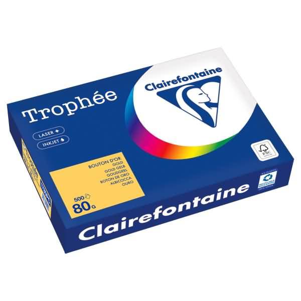 Kopierpapier 1780PC A4 80g goldgelb 500 Blatt