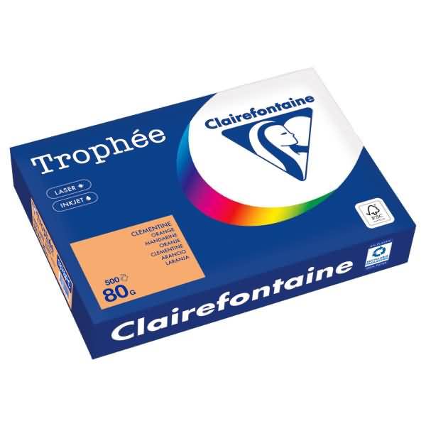 Kopierpapier 1878PC A4 80g clementine 500 Blatt