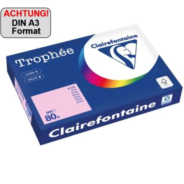 Kopierpapier 1888PC A3 80g rosa 500 Blatt