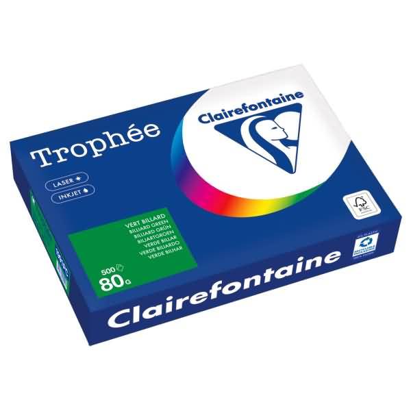 Kopierpapier 1991PC A4 80g billiardgrün 500 Blatt