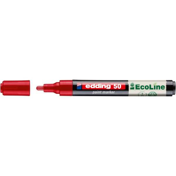 Lackmarker EcoLine 4-50-002 rund 2-3mm rot