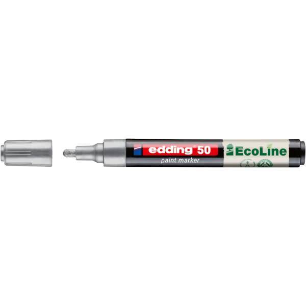 Lackmarker EcoLine 4-50-054 rund 2-3mm silber