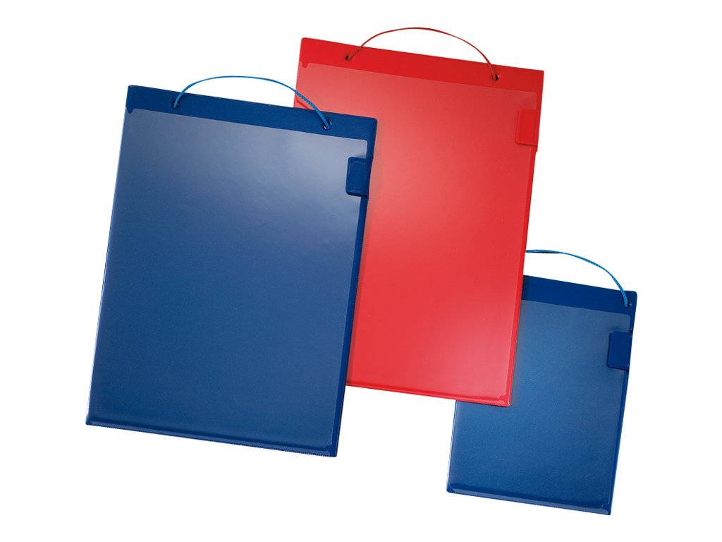Eichner L-förmiger Ordner - für A4 - Blau (Packung mit 10)