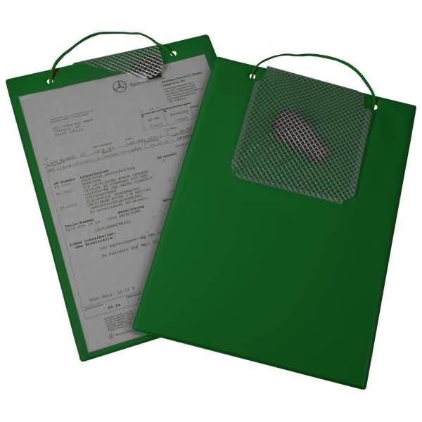 Auftragstasche Plus 9015-00319 A4 grün 10 Stück