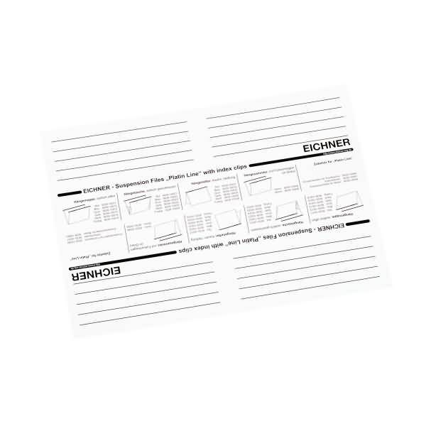 Einsteckkarten 9039-10090 50 Stück