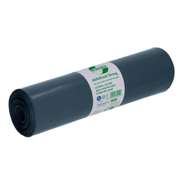 Müllsack RE:SOURCE Strong 29126 120l natur 25 Stück