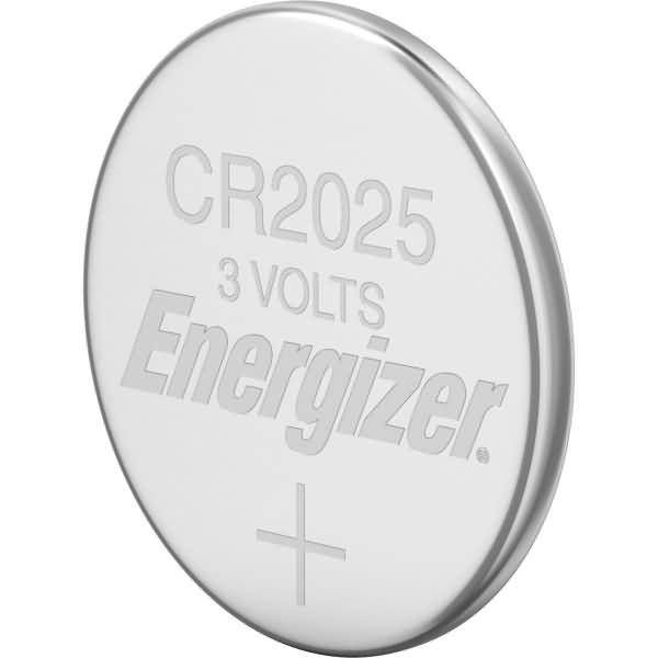 Knopfzelle CR2025 155mAh 3V 2 Stück