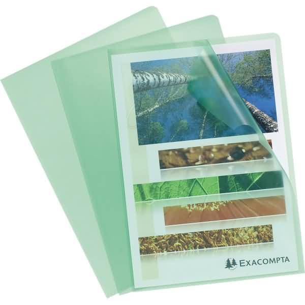 Aktenhülle 58523E A4 PP grün 100 Stück