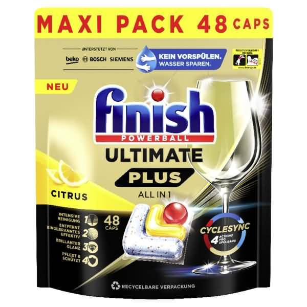 Spülmaschinentabs Ultimate Plus All in 1 Citrus 3282474 48 Stück