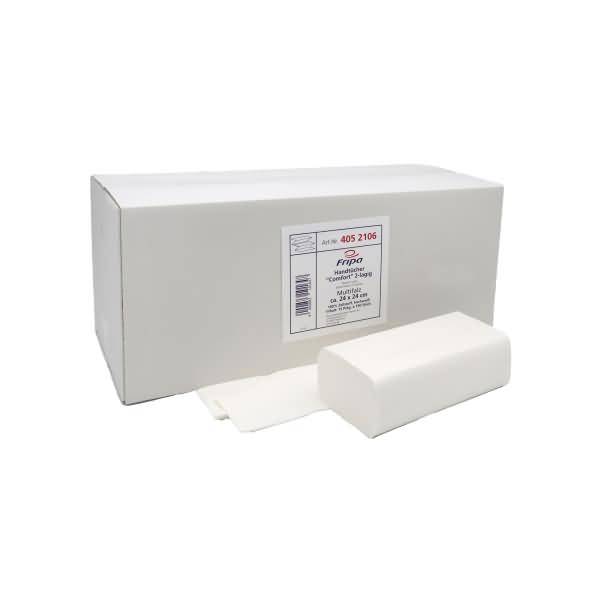 Papierhandtuch Comfort 4052106 2-lagig 24x24cm 15x150 Blatt