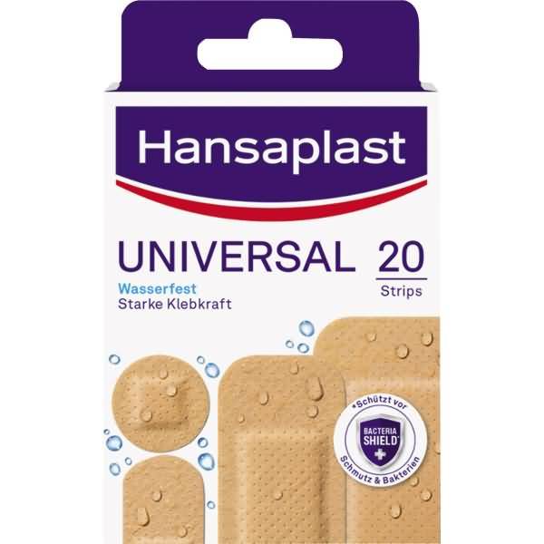 Pflasterstrip UNIVERSAL 1009266 4Größen 20 Stück
