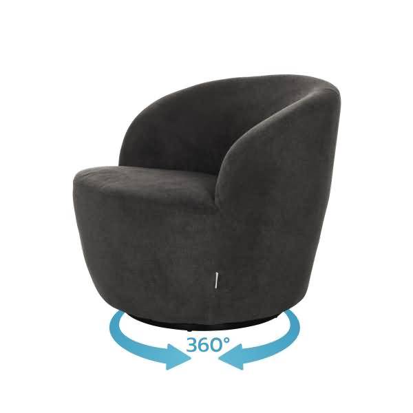 Loungesessel Bramwich 940001 grau