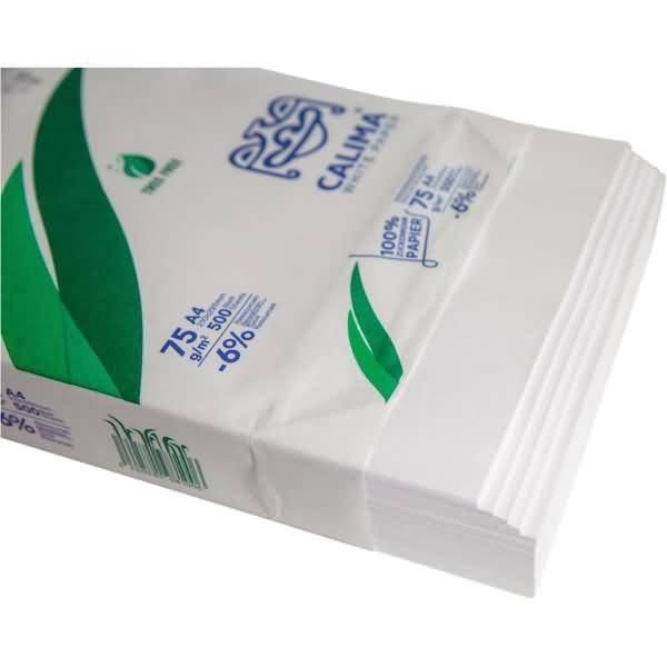 CALIMA Kopierpapier 8045-10A75S Zuckerrohrpapier A4 75g weiß 500 Blatt