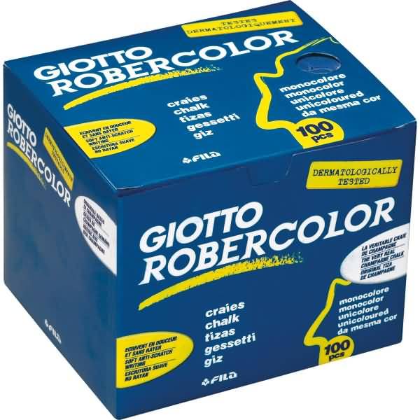 Wandtafelkreide Giotto Robercolor blau 100 Stück