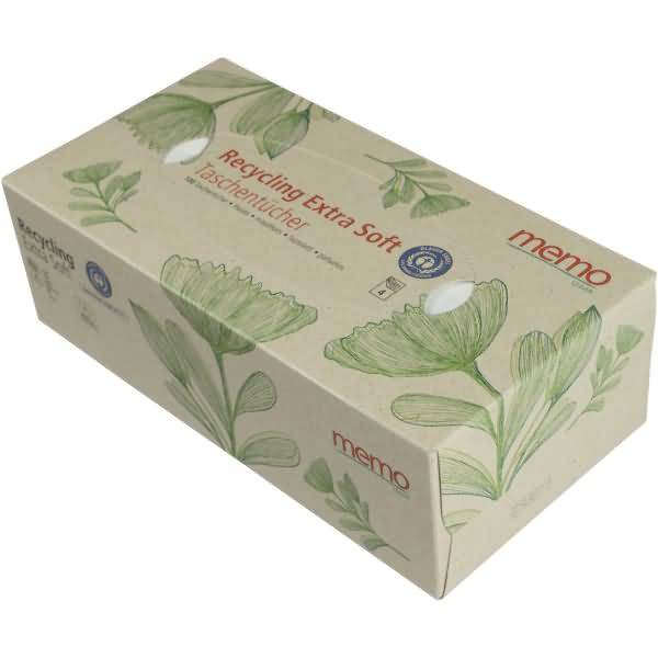 Taschentücher Recycling Extra Soft H3458 4-lagig 100 Stück