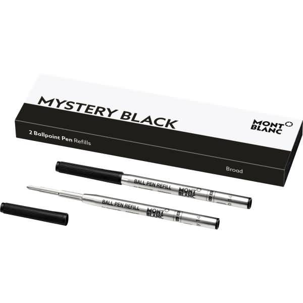 Kugelschreibermine 128212 mystery black B schwarz 2 Stück