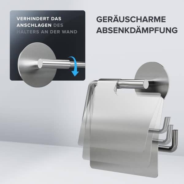 Toilettenpapierhalter Hanstholm 81004183 silber