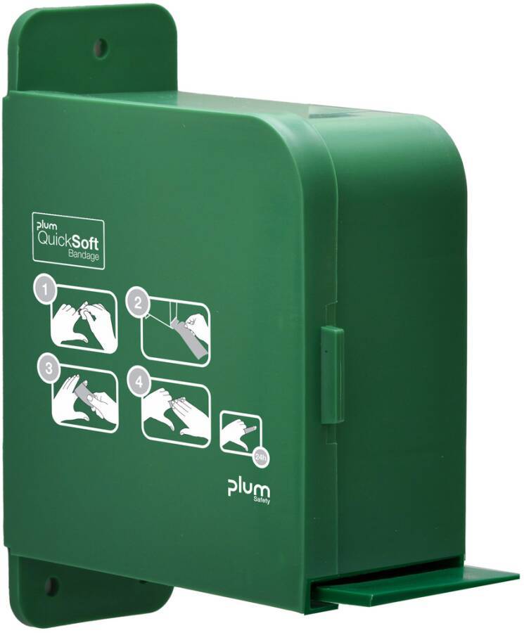 Verbandspender QuickSoft 5555 Ausführung 1 Rolle blau im Spender
