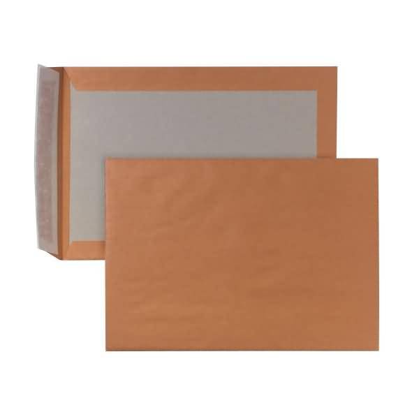 Papprückwandtasche 00014004 C4 120g braun 100 Stück