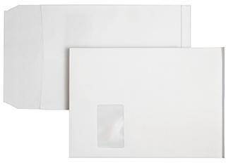 Posthorn Faltentasche C4 Klotzboden mF hk 120g ws 200 St./Pack.