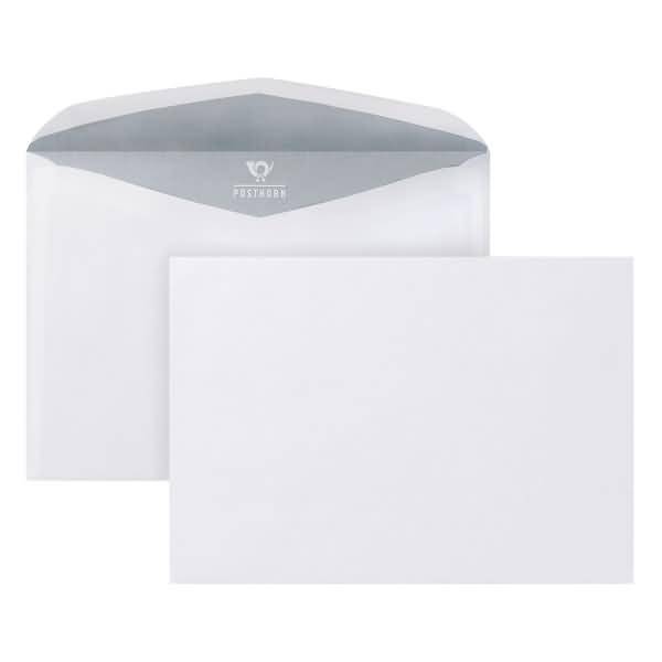 Briefumschlag 3000 01000156 C6 ohne Fenster nassklebend weiß 1000 Stück