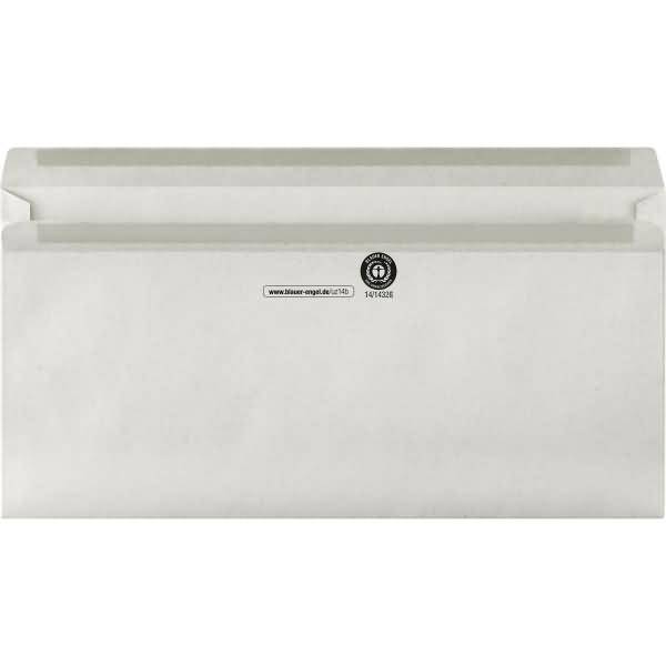 Briefumschlag 01220481 lang ohne Fenster selbstklebend RC grau 1000 Stück