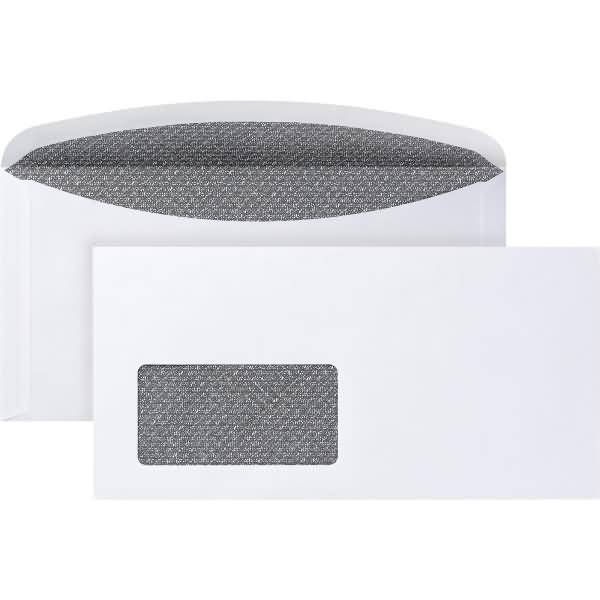 Briefumschlag 02526853 C6/5 mit Fenster nassklebend Innendruck weiß 1000 Stück