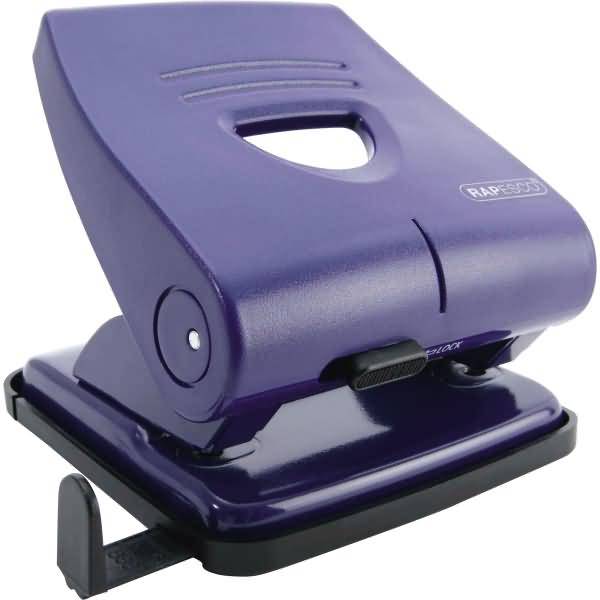 Locher 827-P PF827PL2 2fach 30 Blatt blau