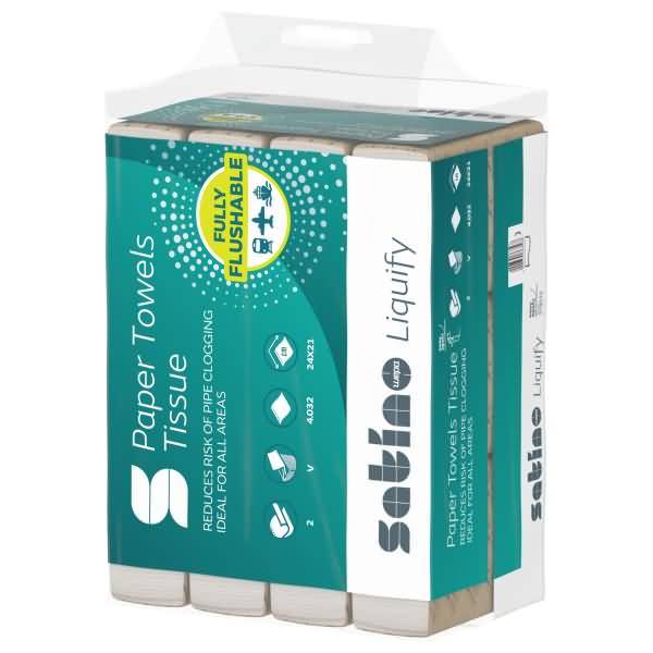 Papierhandtuch Liquify 278071 2-lagig V-Falz 15x268 Blatt