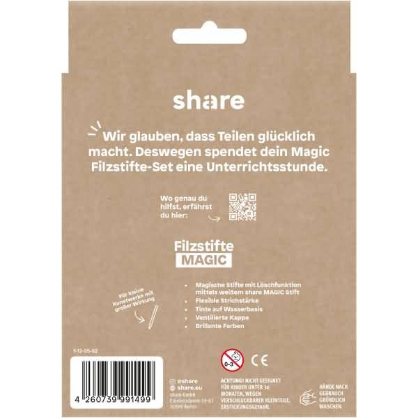 Filzstift Magic 4-0005-10 sortiert 10 Stück