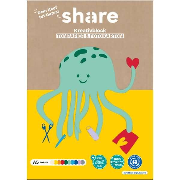 Bastelblock 4-0013 sortiert A5 40