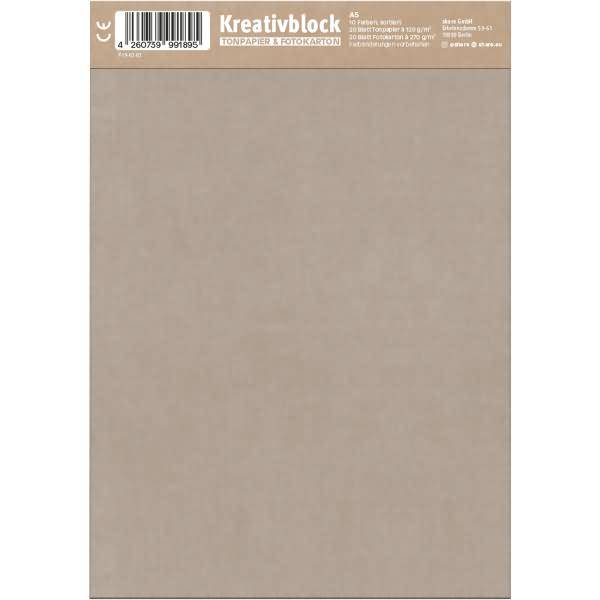 Bastelblock 4-0013 sortiert A5 40