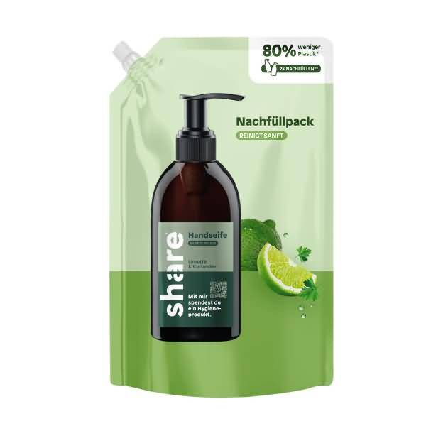 Flüssigseife H-01-13-02 Limette & Koriander Refill 500ml