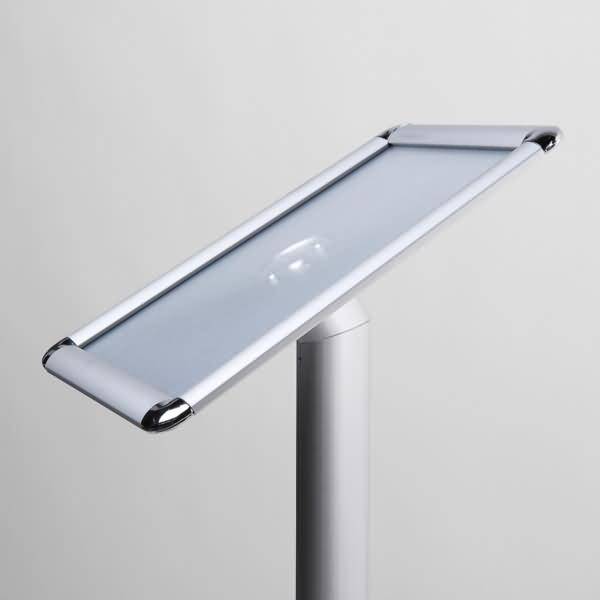 Menüständer Design A3 25mm Rondo s silber