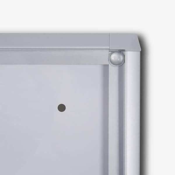 Schaukasten Economy 4xA4 silber